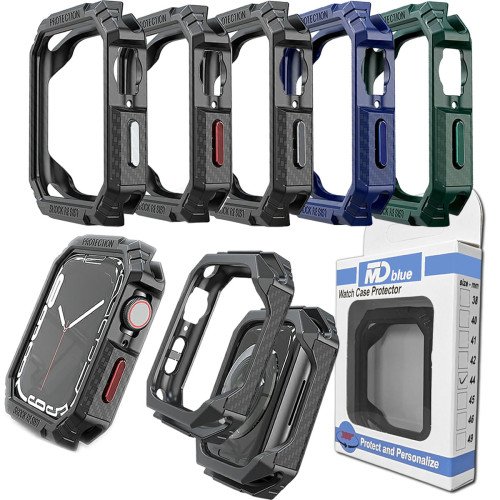 Bumper - Hoesje -  voor Apple Watch 40 mm - Blauw