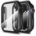 Apple Watch Screenprotector - Case - voor Apple Watch Series 10 - 46 mm- Zwart