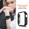Apple Watch Screenprotector - Case - voor Apple Watch Series 10 - 46 mm- Zwart