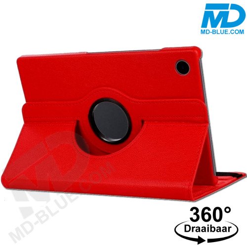 Tablet Hoes voor TAB A9 Lte - 8.7 inch - 2023 - 360° Draaibaar - Rood