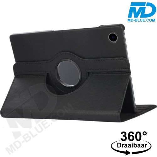 Tablet Hoes voor TAB A9 Lte - 8.7 inch - 2023 - 360° Draaibaar - Zwart