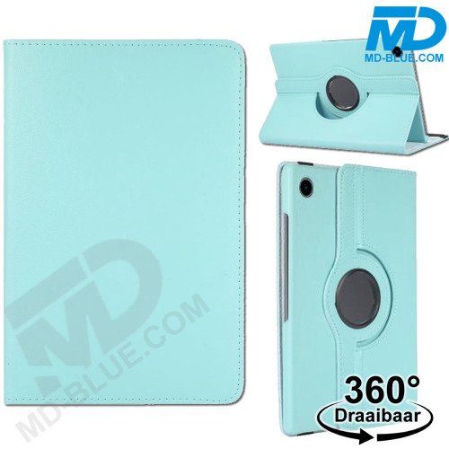 MDblue 360° Draaibare Tablethoes voor Samsung Galaxy Tab A9 Plus – Lichtblauw
