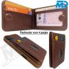 iPhone 16 Telefoonhoesje - Back Cover - Card Houder -Portemonnee - Magsafe - 2 in 1 - Bruin