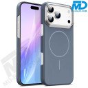 MDblue Premium Siliconen Hoesje met MagSafe Ring – Grijs – iPhone 17 Air