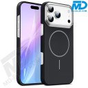 MDblue Premium Siliconen Hoesje met MagSafe Ring – Zwart – iPhone 17 Pro