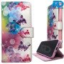 Samsung A56 - Telefoonhoesje - Book Case - Vlinders