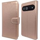 Google Pixel 9 - Telefoonhoesje - Book Case - Rosé Goud