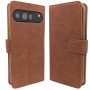 Google Pixel 9 Pro XL - Telefoonhoesje - Book Case - Bruin