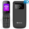 Denver 4G Senioren Klaptelefoon met 2,4” Kleurenscherm, Bluetooth & SOS-functie